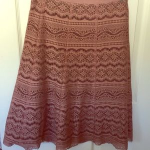 NWT lace skirt